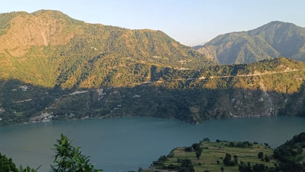 Chamera lake Chamba Himachal Pradesh 