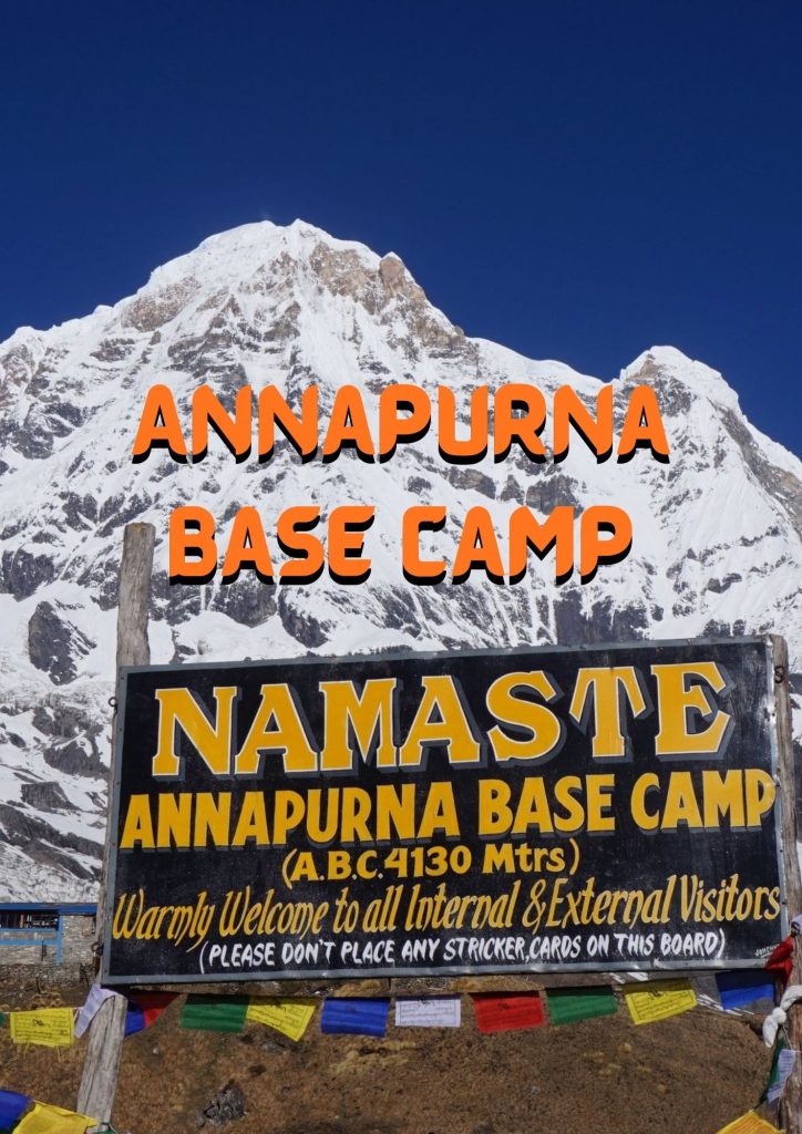 Bangalore to Annapurna Base Camp Trek Tourbabari