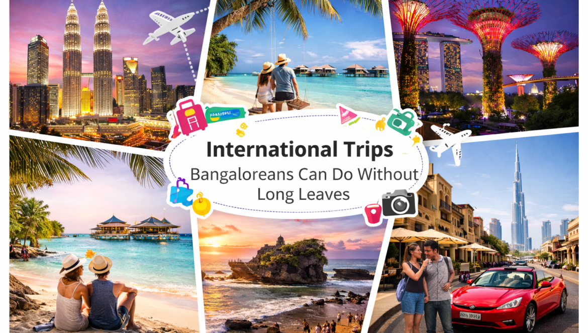 International Trips Bangaloreans Can Do Without Long Leaves