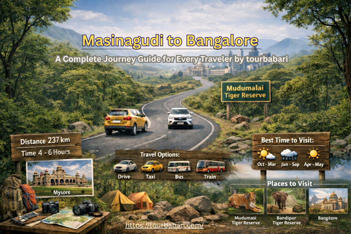 Masinagudi to Bangalore